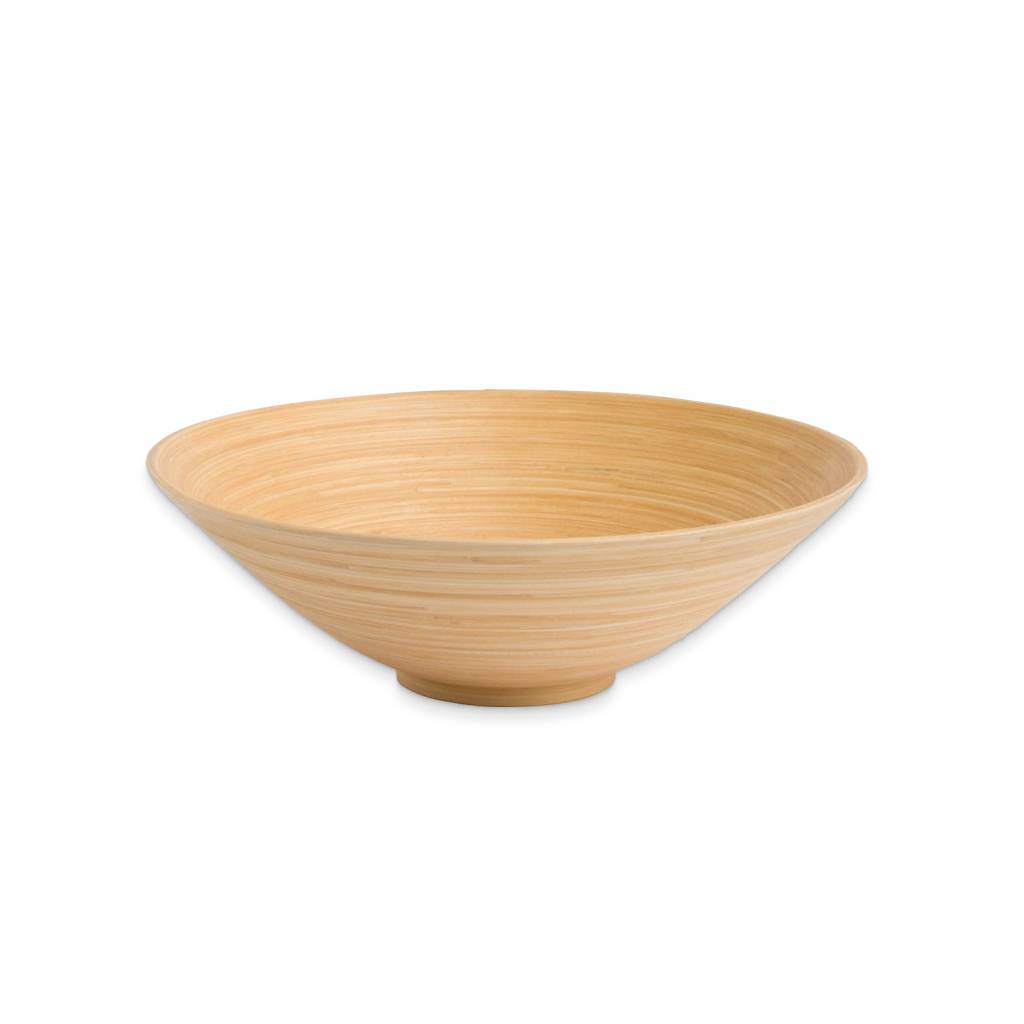 Khup Bamboo Serving Bowl Home & Kitchen Khup Bamboo Serving Bowl Home & Kitchen