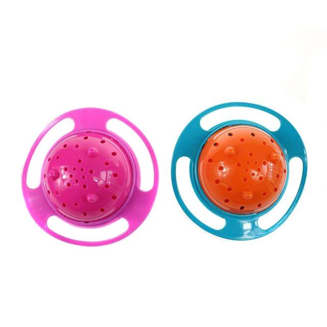 360-Degree Rotating Baby Bowl Best Sellers Kids & Babies Color : Green|Blue|Pink 
