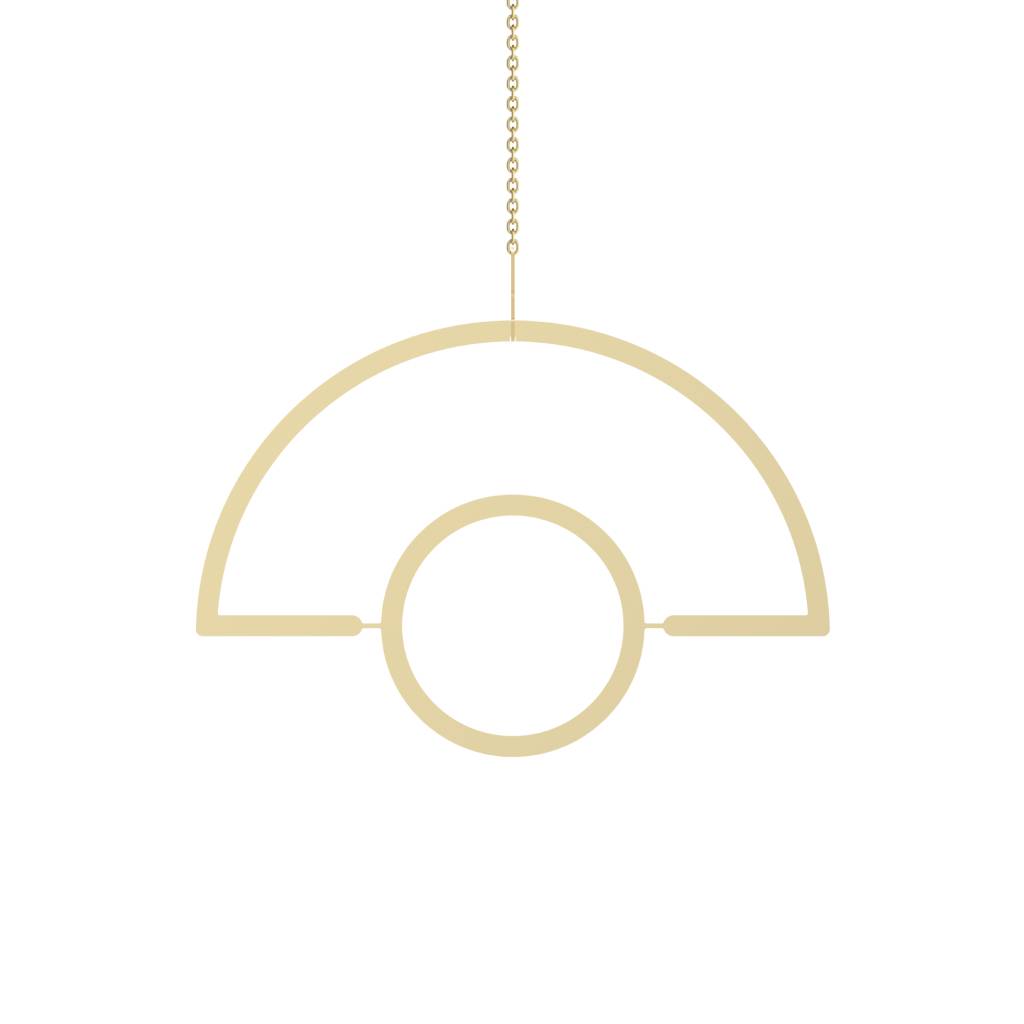 Gold Hanging Semicircle Plant Holder Home & Kitchen Gold Hanging Semicircle Plant Holder Home & Kitchen