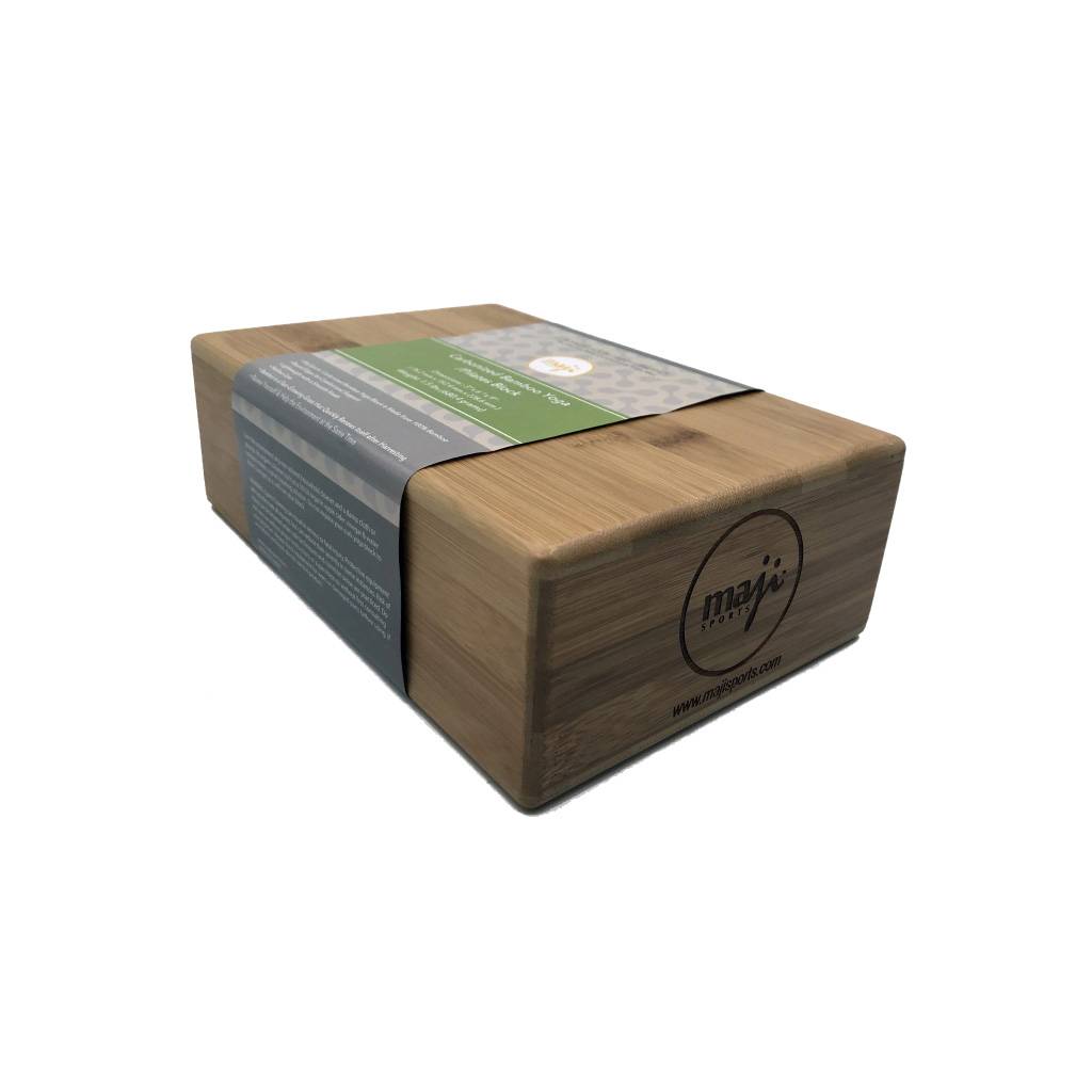 Bamboo Yoga Block Sports & Outdoors Bamboo Yoga Block Sports & Outdoors