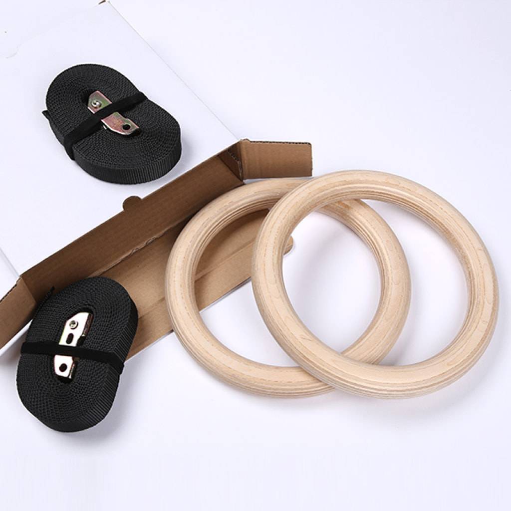 Wooden Gymnastic Rings Sports & Outdoors Wooden Gymnastic Rings Sports & Outdoors