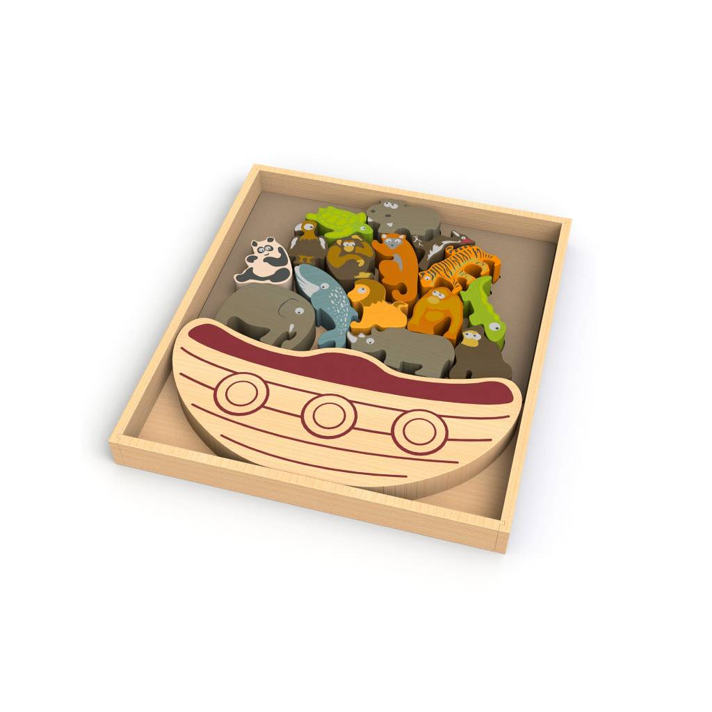Balance Boat Endangered Animals Kids & Babies  