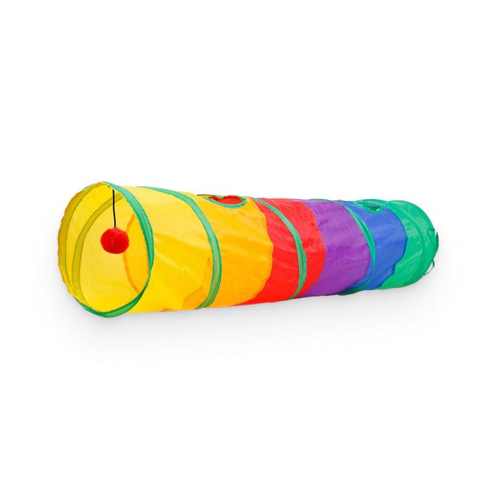 Rainbow Tunnel Cat Toy Pet Supplies Rainbow Tunnel Cat Toy
