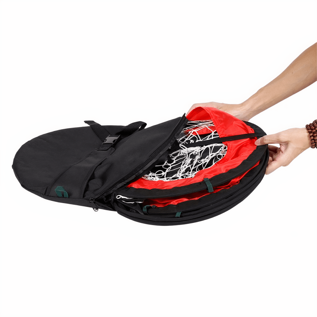 Compact Dual-Function Cloth Soccer Net Sports & Outdoors Compact Dual-Function Cloth Soccer Net Sports & Outdoors