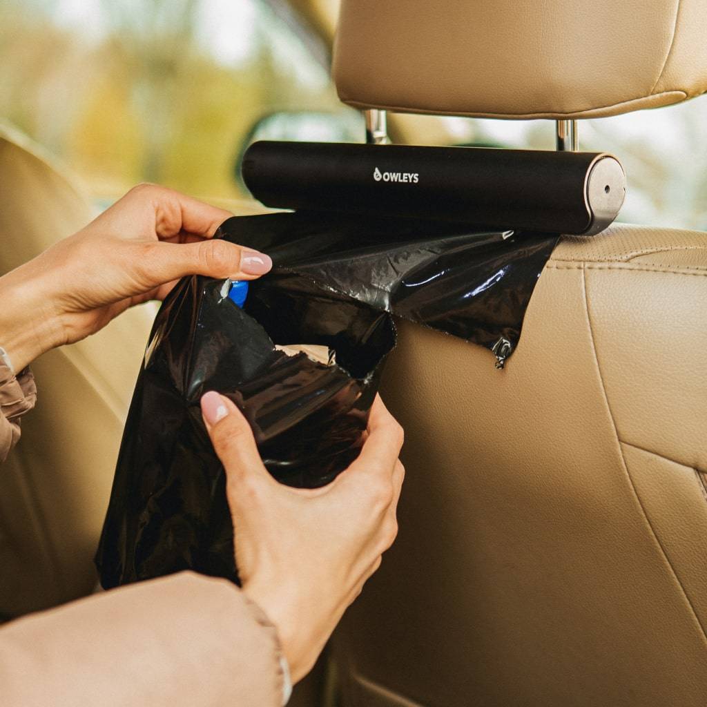 Owleys Suspendable Garbage Bag Dispenser Car Accessories Owleys Suspendable Garbage Bag Dispenser Car Accessories