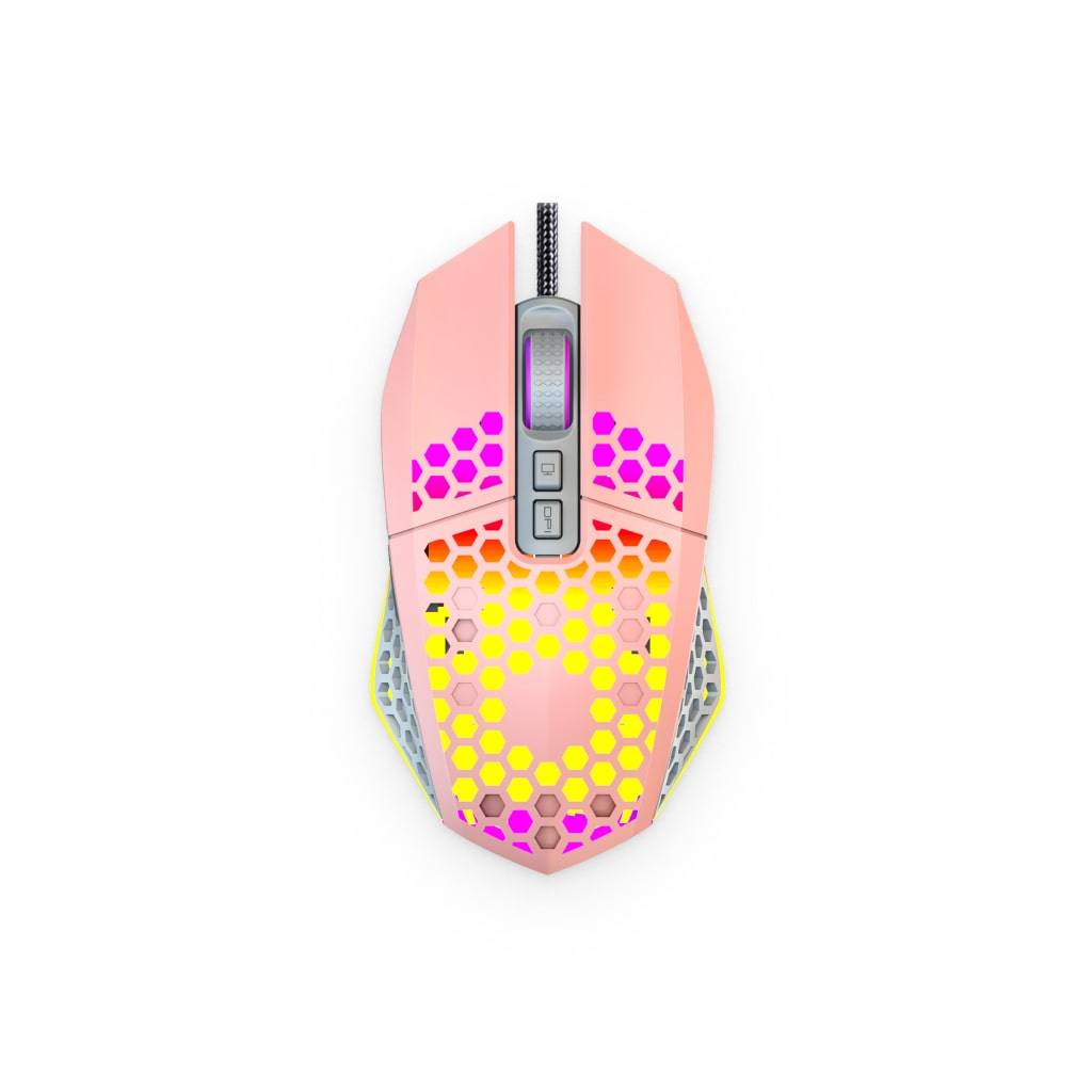 Pink Comb Textured Mouse Gadgets & Electronics Pink Comb Textured Mouse Gadgets & Electronics
