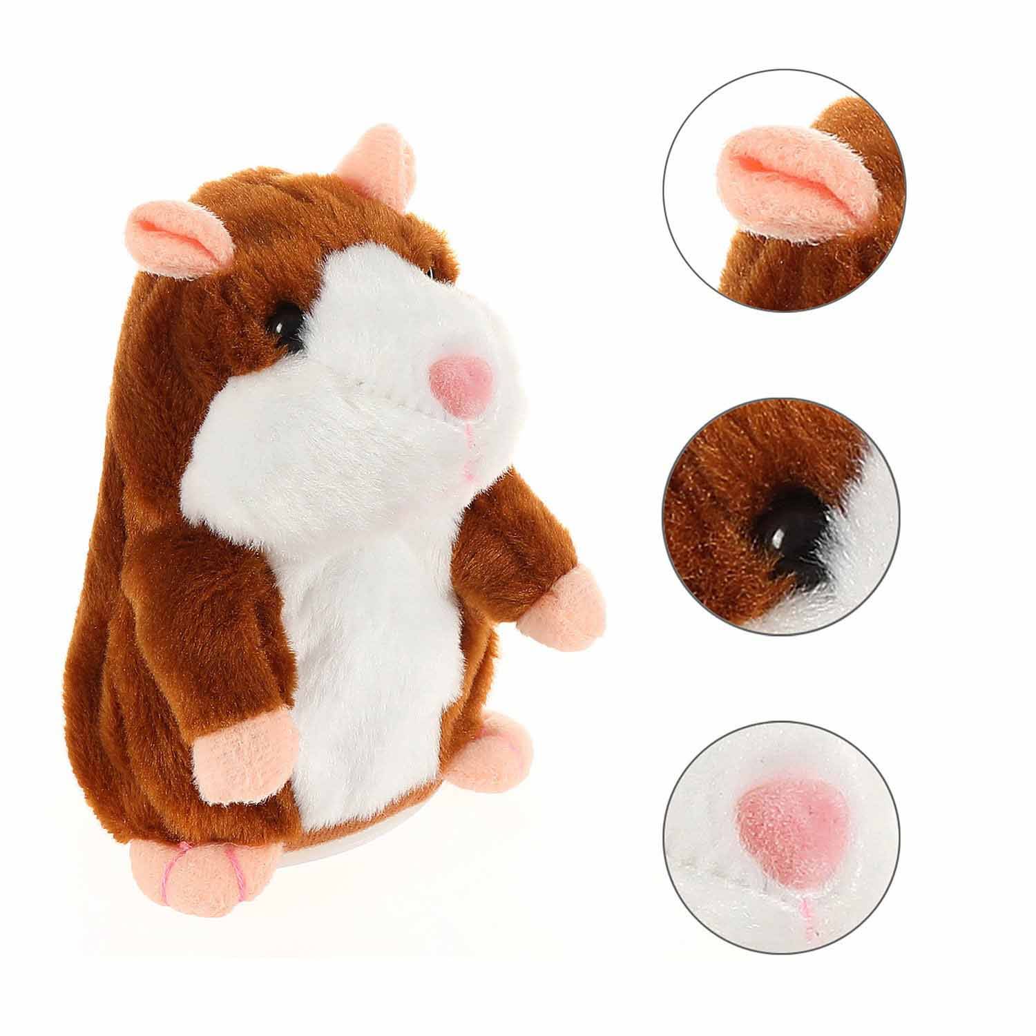 Talking Hamster Plush Toy Best Sellers Kids & Babies Color : Grey|Light Brown|Dark Brown Talking Hamster Plush Toy Best Sellers Kids & Babies Color : Grey|Light Brown|Dark Brown