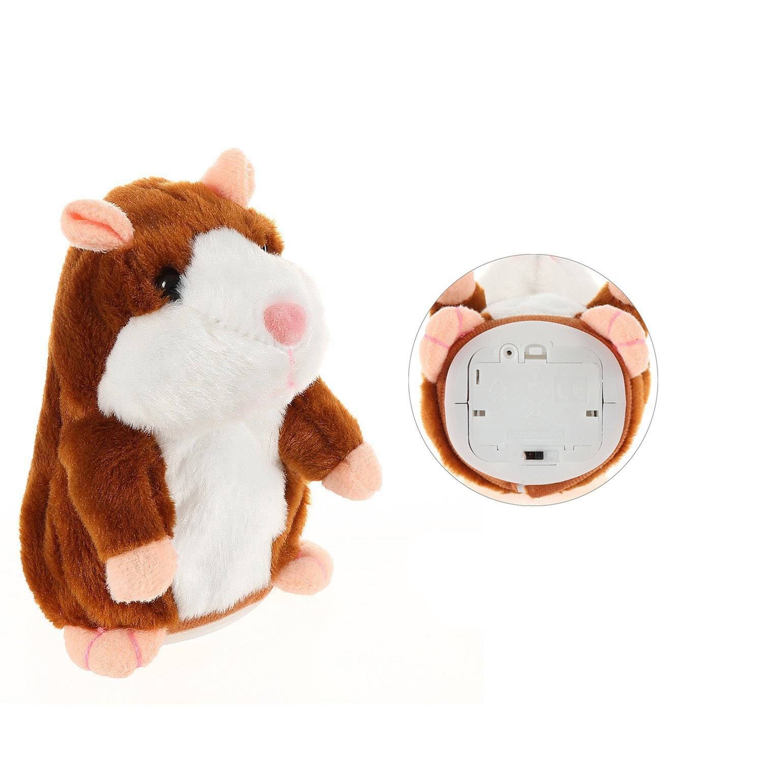 Talking Hamster Plush Toy Best Sellers Kids & Babies Color : Grey|Light Brown|Dark Brown Talking Hamster Plush Toy Best Sellers Kids & Babies Color : Grey|Light Brown|Dark Brown