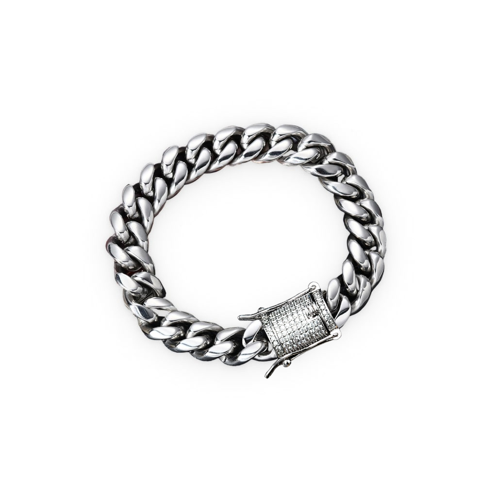 3317-5c226a.jpg Cuban Link Bracelet Women's Fashion