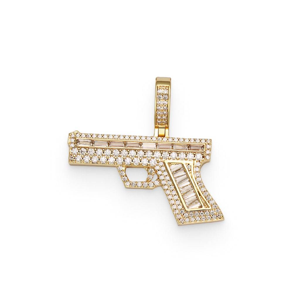 Big Golden Gun Pendant Women’s Fashion Big Golden Gun Pendant Women's Fashion