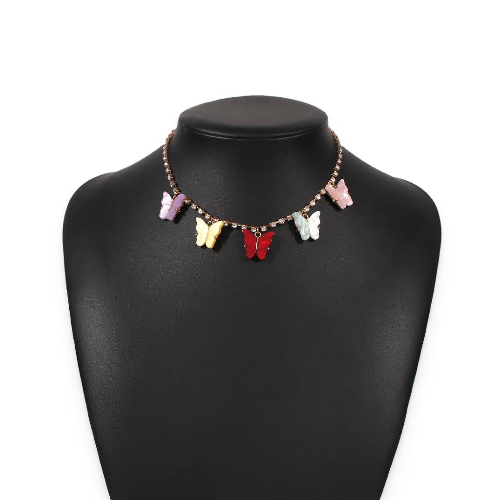 Butterfly Pendant Necklace Women’s Fashion Butterfly Pendant Necklace Women's Fashion