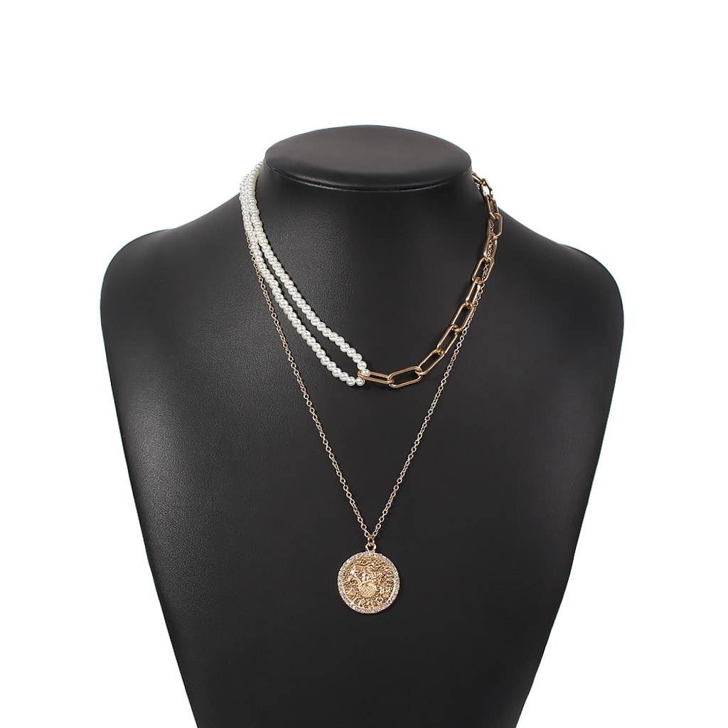 Coin Necklace Women’s Fashion Coin Necklace Women's Fashion