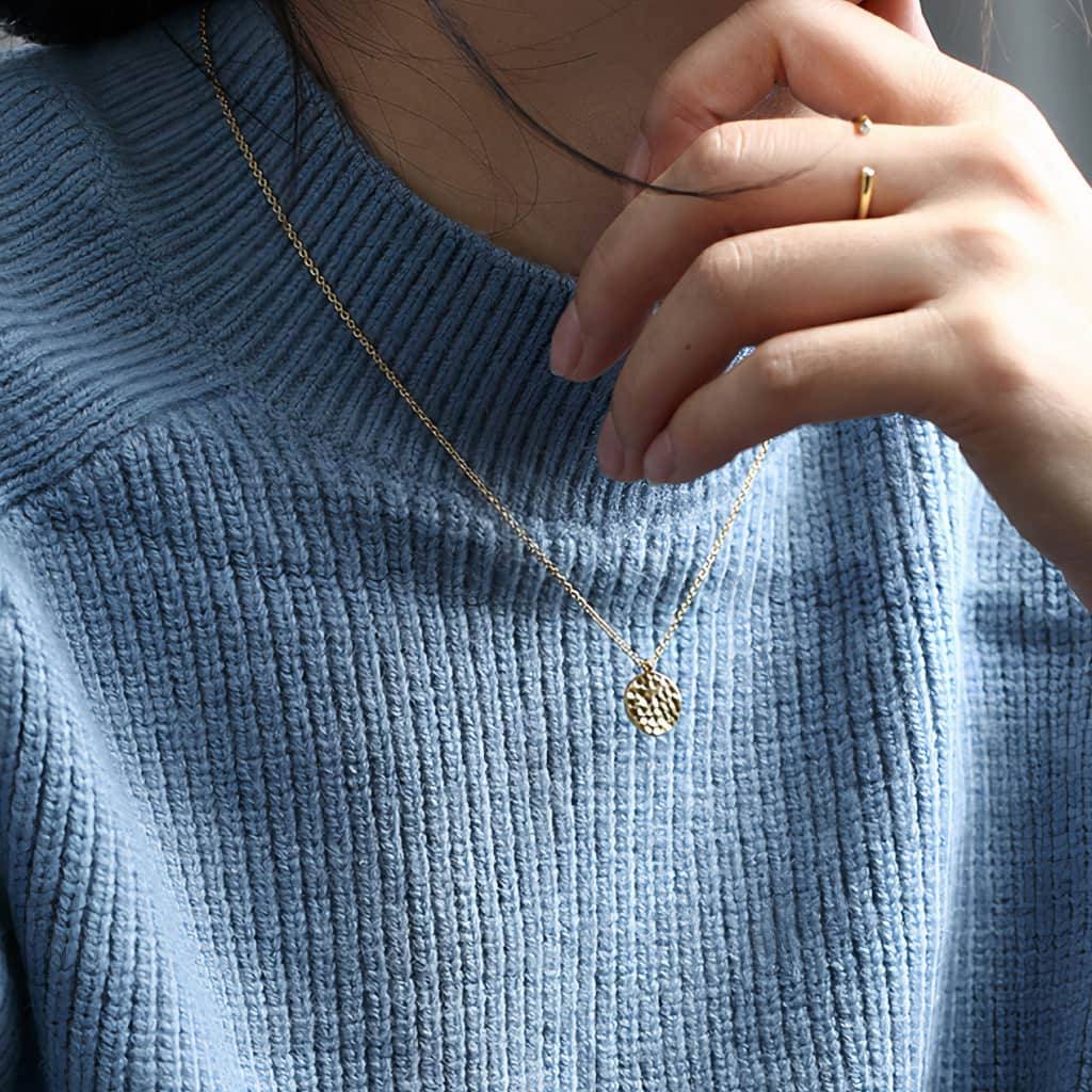 Coin Pendant Necklace Women’s Fashion Coin Pendant Necklace Women's Fashion