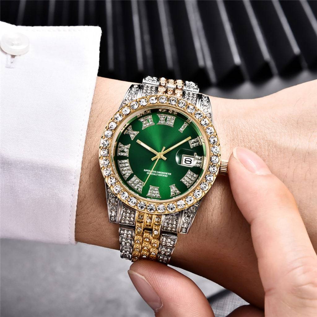 Emerald Face Watch Women’s Fashion Emerald Face Watch Women's Fashion