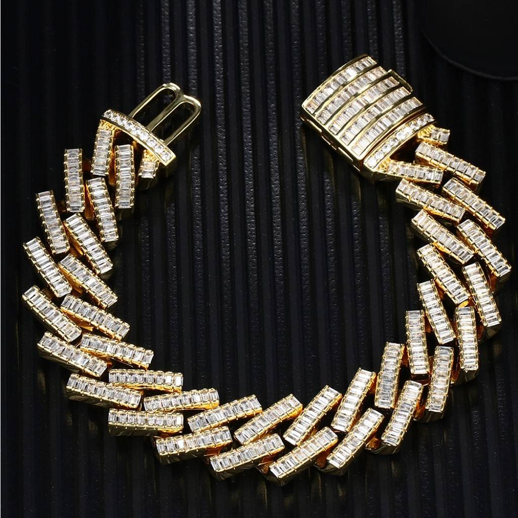 Faux Diamond Chain Bracelet Women’s Fashion Faux Diamond Chain Bracelet Women's Fashion