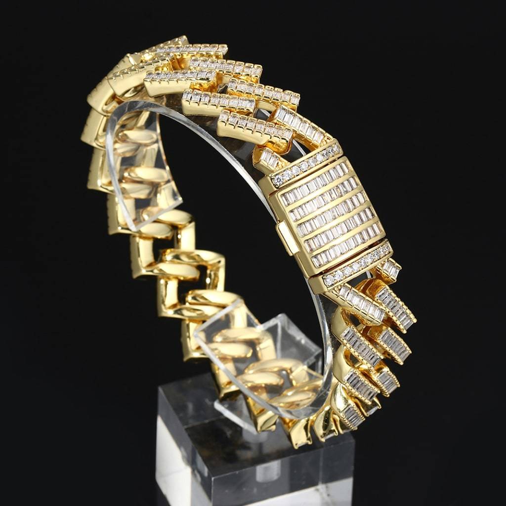 Faux Diamond Chain Bracelet Women’s Fashion Faux Diamond Chain Bracelet Women's Fashion