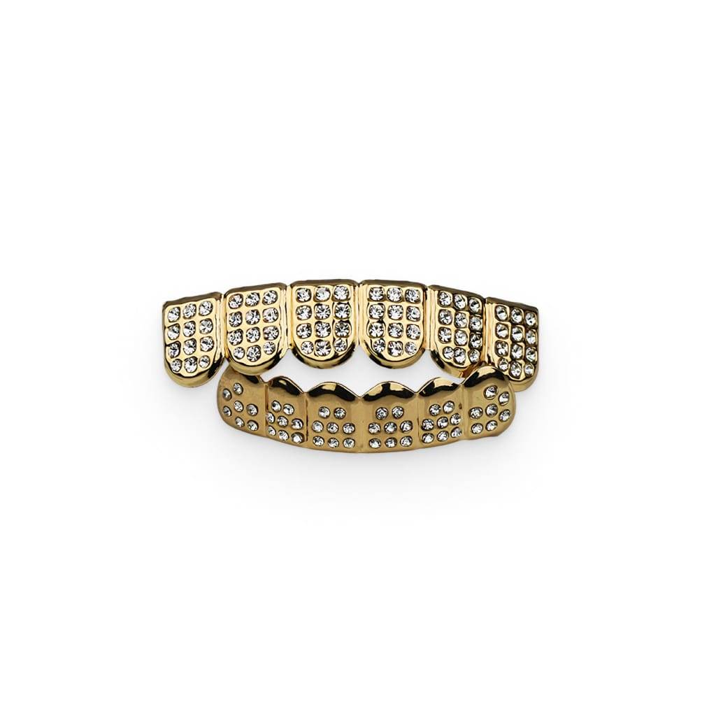 Faux Diamond Golden Grills Women’s Fashion Faux Diamond Golden Grills Women's Fashion
