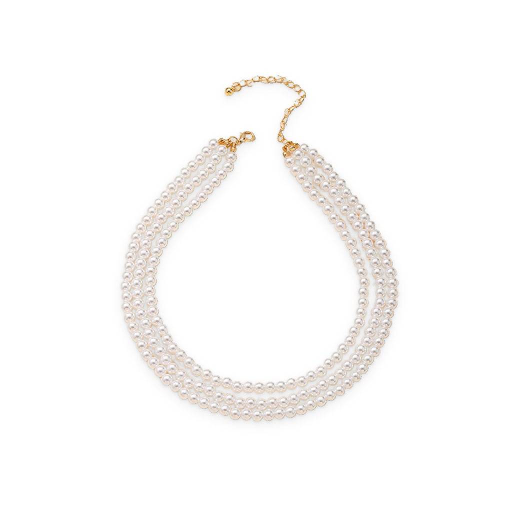 Multilayered Pearl Necklace Women’s Fashion Multilayered Pearl Necklace Women's Fashion