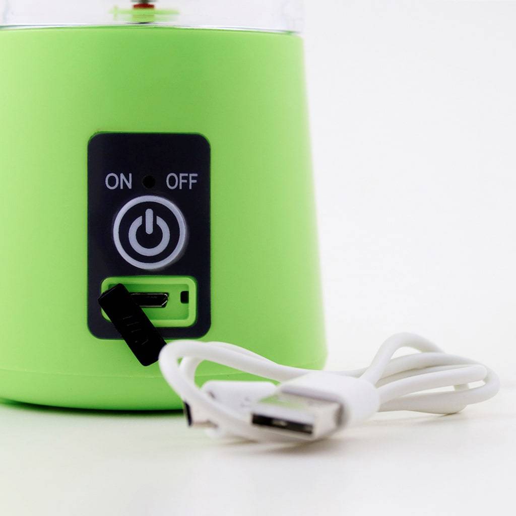 13-Ounce USB-Rechargeable Fruit Blender Best Sellers Home & Kitchen Color : Purple|Blue|Pink|Green 