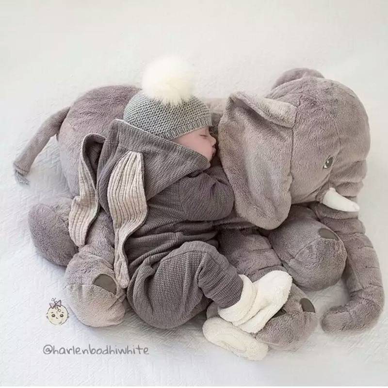 Baby Elephant Pillow Best Sellers Kids & Babies Color : Grey|Pink|Purple 