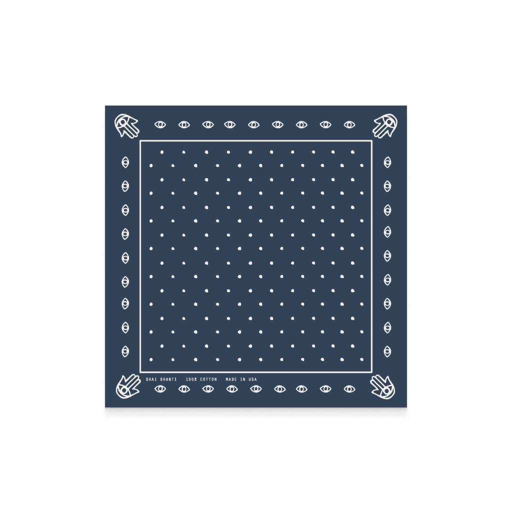 Hamsa & Dots Navy Bandana New Arrivals Women’s Fashion Hamsa & Dots Navy Bandana New Arrivals Women's Fashion