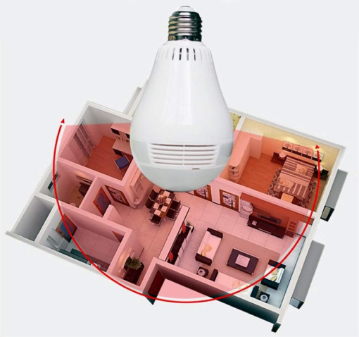 942-3ae91d3404b1a197364709e8d1e6de5c Panoramic Security Bulb Camera with 32G Card
