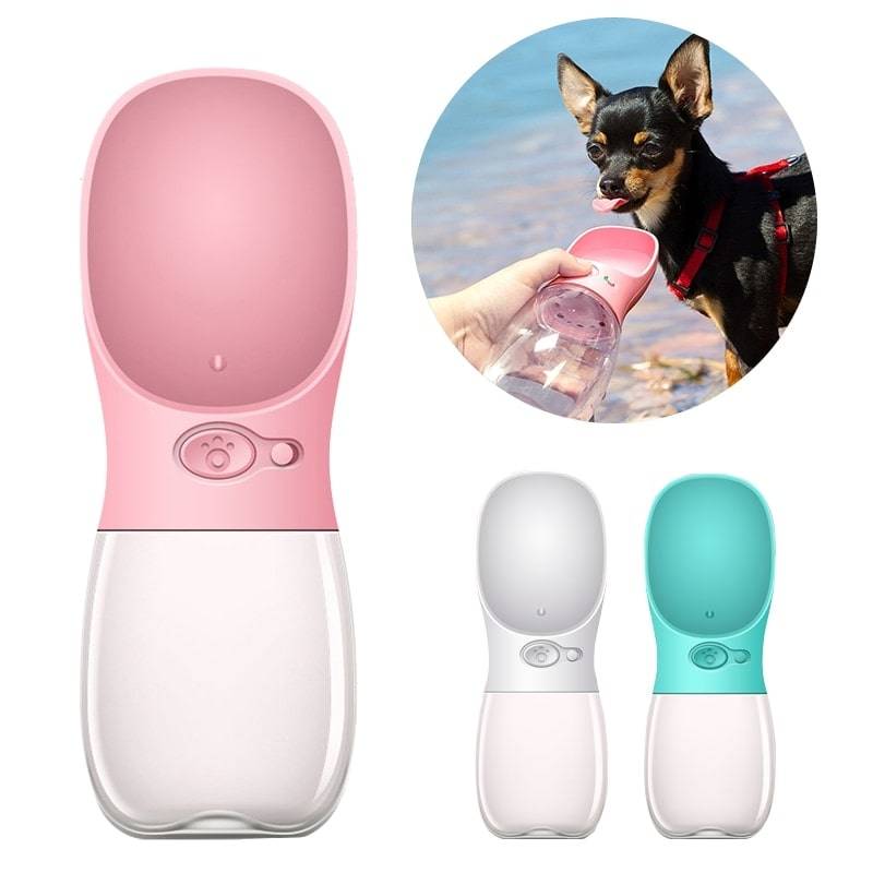 Portable Pet Water Bottle Best Sellers Pet Supplies Color : Pink|Turquoise |White Portable Pet Water Bottle Best Sellers Pet Supplies Color : Pink|Turquoise |White