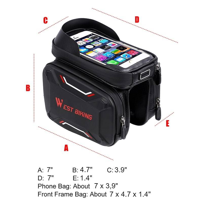 Waterproof Bicycle Touch Screen Bag Sports & Outdoors Waterproof Bicycle Touch Screen Bag Sports & Outdoors